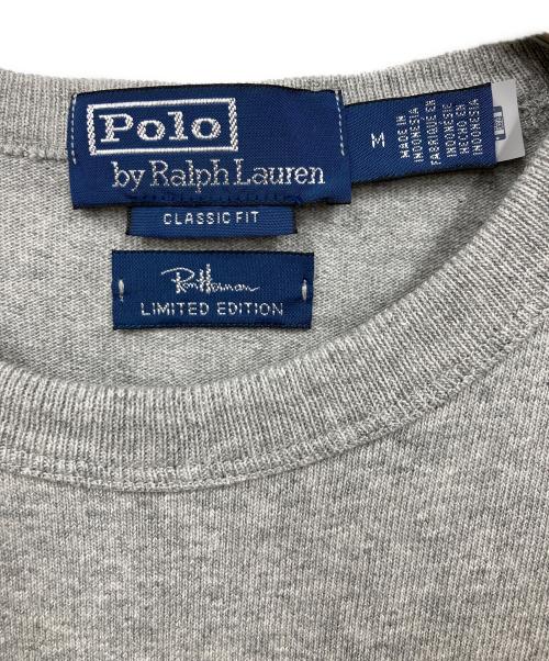 POLO RALPH LAUREN（ポロ・ラルフローレン）POLO RALPH LAUREN (ポロ・ラルフローレン) Ron Herman (ロンハーマン) Graphic Tee Shirts グレー サイズ:Mの古着・服飾アイテム