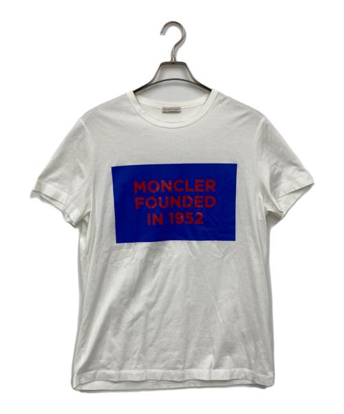 MONCLER（モンクレール）MONCLER (モンクレール) MAGLIA T-SHIRT ホワイト サイズ:Mの古着・服飾アイテム