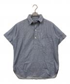 COMME des GARCONS JUNYA WATANABE MAN×POST O'ALLSコム デ ギャルソン ジュンヤ ワタナベ マン×ポストオーバーオールズ）の古着「半袖シャツ」｜ブルー