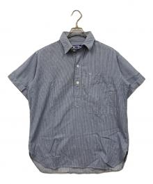 COMME des GARCONS JUNYA WATANABE MAN×POST O'ALLS（コムデギャルソンジュンヤワタナベマン×ポストオーバーオールズ）の古着「半袖シャツ」｜ブルー