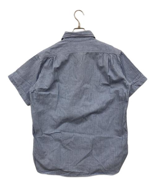 COMME des GARCONS JUNYA WATANABE MAN（コム デ ギャルソン ジュンヤ ワタナベ マン）COMME des GARCONS JUNYA WATANABE MAN (コム デ ギャルソン ジュンヤ ワタナベ マン) POST O'ALLS (ポストオーバーオールズ) 半袖シャツ ブルー サイズ:Mの古着・服飾アイテム