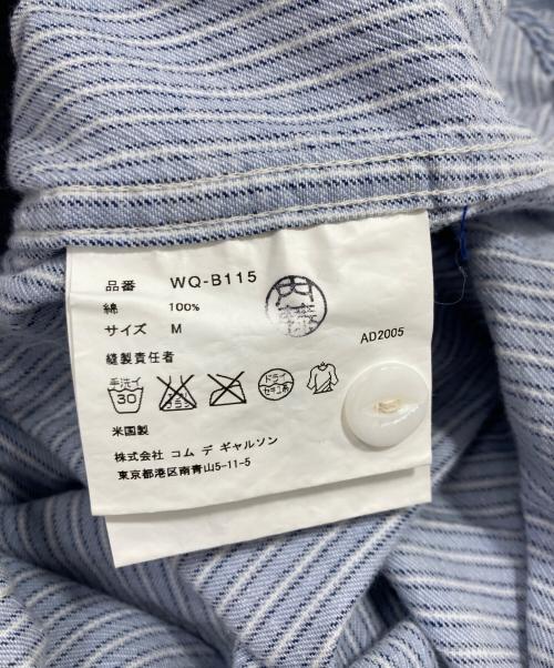 COMME des GARCONS JUNYA WATANABE MAN（コム デ ギャルソン ジュンヤ ワタナベ マン）COMME des GARCONS JUNYA WATANABE MAN (コム デ ギャルソン ジュンヤ ワタナベ マン) POST O'ALLS (ポストオーバーオールズ) 半袖シャツ ブルー サイズ:Mの古着・服飾アイテム