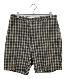 RRL（ダブルアールエル）の古着「チェックハーフパンツ」｜グリーン