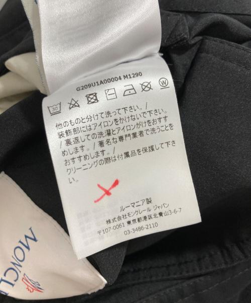 MONCLER（モンクレール）MONCLER (モンクレール) FRAGMENT DESIGN (フラグメントデザイン) ダウンジャケット ブラック サイズ:Sの古着・服飾アイテム