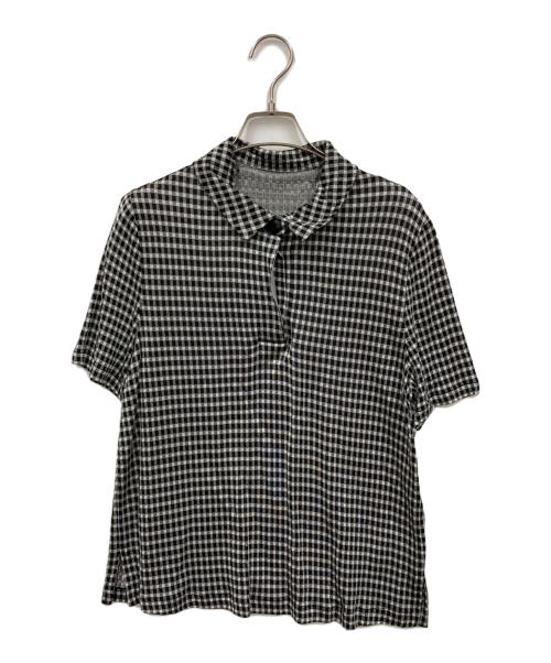 GIORGIO ARMANI（ジョルジオアルマーニ）GIORGIO ARMANI (ジョルジオアルマーニ) ポロシャツ ブラック サイズ:48の古着・服飾アイテム