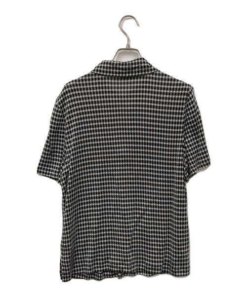 GIORGIO ARMANI（ジョルジオアルマーニ）GIORGIO ARMANI (ジョルジオアルマーニ) ポロシャツ ブラック サイズ:48の古着・服飾アイテム