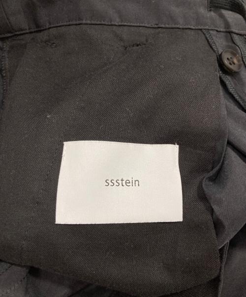 ssstein（シュタイン）ssstein (シュタイン) SILK NYLON EASY WIDE TROUSERS ブラック サイズ:Sの古着・服飾アイテム