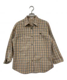 Burberry's（バーバリーズ）の古着「ノヴァチェックシャツ」｜ブラウン