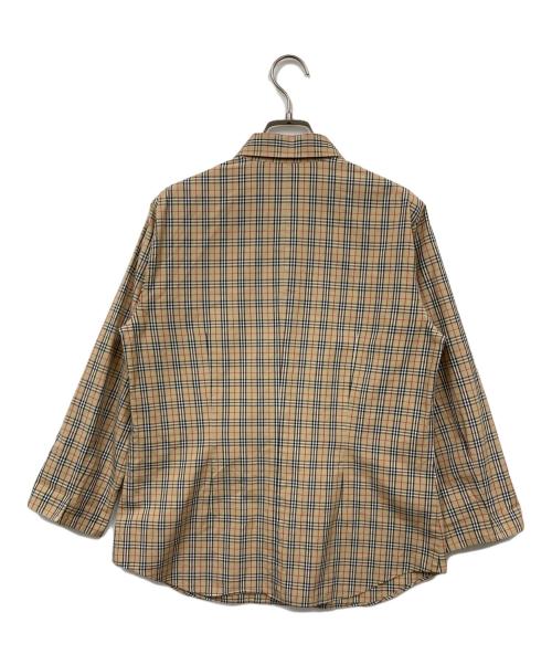 Burberry's（バーバリーズ）Burberry's (バーバリーズ) ノヴァチェックシャツ ブラウン サイズ:42の古着・服飾アイテム