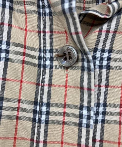Burberry's（バーバリーズ）Burberry's (バーバリーズ) ノヴァチェックシャツ ブラウン サイズ:42の古着・服飾アイテム