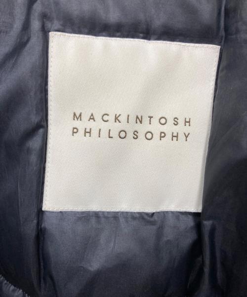 MACKINTOSH PHILOSOPHY（マッキントッシュ フィロソフィー）MACKINTOSH PHILOSOPHY (マッキントッシュ フィロソフィー) ダウンジャケット ネイビー サイズ:40の古着・服飾アイテム