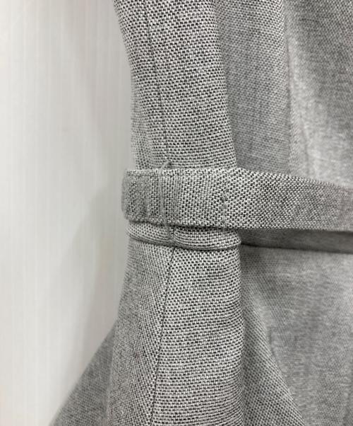 CELFORD（セルフォード）CELFORD (セルフォード) ペプラムタイトワンピース グレー サイズ:36の古着・服飾アイテム