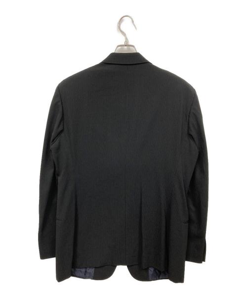 GIORGIO ARMANI（ジョルジョアルマーニ）GIORGIO ARMANI (ジョルジョアルマーニ) 3ボタン段返りスーツ ブラック サイズ:52の古着・服飾アイテム