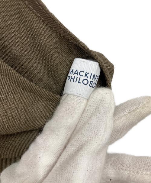 MACKINTOSH PHILOSOPHY（マッキントッシュ フィロソフィー）MACKINTOSH PHILOSOPHY (マッキントッシュ フィロソフィー) サイドベルテッドジャンパースカート オリーブ サイズ:38の古着・服飾アイテム