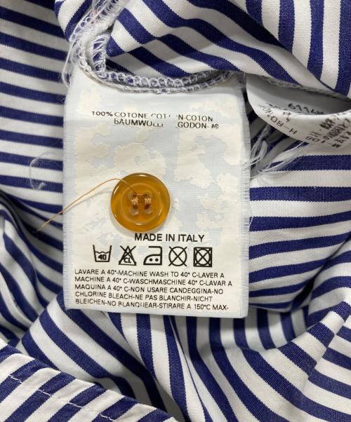 Vivienne Westwood RED LABEL（ヴィヴィアンウエストウッドレッドレーベル）Vivienne Westwood RED LABEL (ヴィヴィアンウエストウッドレッドレーベル) オーブデザイン半袖シャツ ブルー サイズ:Sの古着・服飾アイテム
