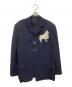 Yohji Yamamoto pour homme（ヨウジヤマモト プールオム）の古着「ケンタ犬刺繍テーラードジャケット」｜ネイビー