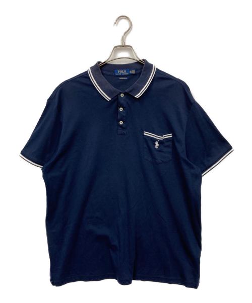 POLO RALPH LAUREN（ポロ・ラルフローレン）POLO RALPH LAUREN (ポロ・ラルフローレン) ポロシャツ ネイビー サイズ:XXLの古着・服飾アイテム