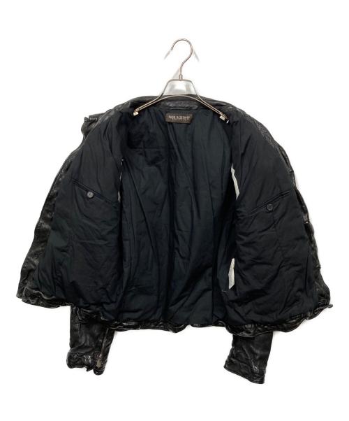 NEIL BARRETT（ニールバレット）NEIL BARRETT (ニールバレット) レザージャケット ブラック サイズ:Mの古着・服飾アイテム