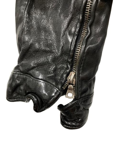 NEIL BARRETT（ニールバレット）NEIL BARRETT (ニールバレット) レザージャケット ブラック サイズ:Mの古着・服飾アイテム