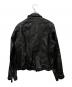 NEIL BARRETT (ニールバレット) レザージャケット ブラック サイズ:M：20000円