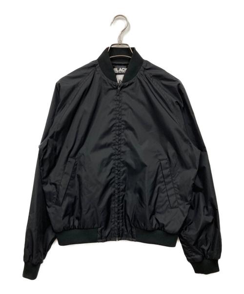 BLACK COMME des GARCONS（ブラックコムデギャルソン）BLACK COMME des GARCONS (ブラックコムデギャルソン) NIKE (ナイキ) ナイロンジャケット ブラック サイズ:Lの古着・服飾アイテム