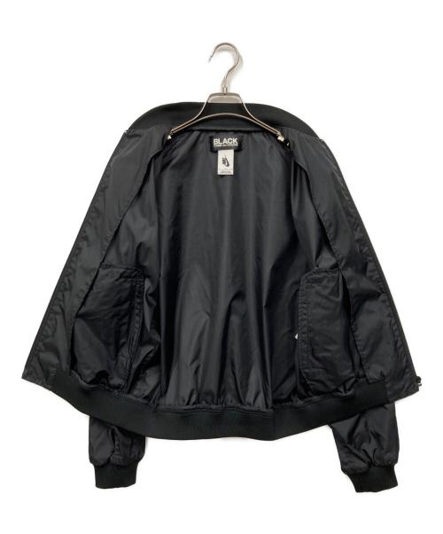 BLACK COMME des GARCONS（ブラックコムデギャルソン）BLACK COMME des GARCONS (ブラックコムデギャルソン) NIKE (ナイキ) ナイロンジャケット ブラック サイズ:Lの古着・服飾アイテム