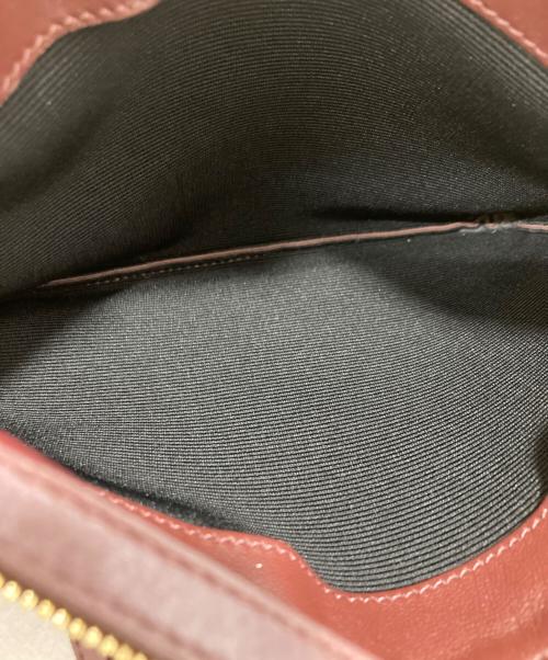 CELINE（セリーヌ）CELINE (セリーヌ) ショルダーバッグ ボルドーの古着・服飾アイテム