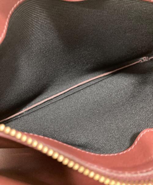 CELINE（セリーヌ）CELINE (セリーヌ) ショルダーバッグ ボルドーの古着・服飾アイテム