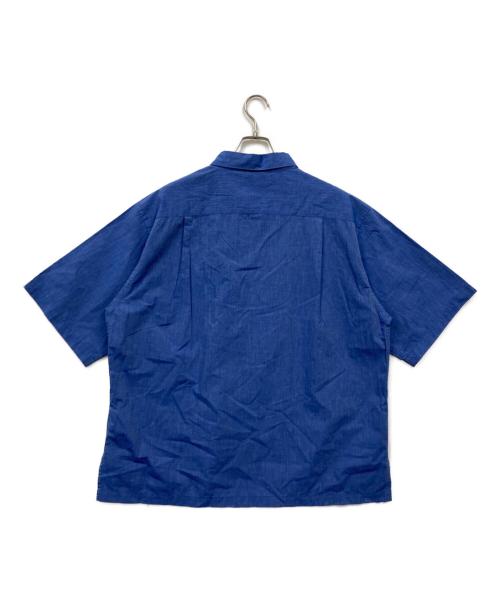 nanamica（ナナミカ）nanamica (ナナミカ) END ON END S/S SHIRT ブルー サイズ:Lの古着・服飾アイテム