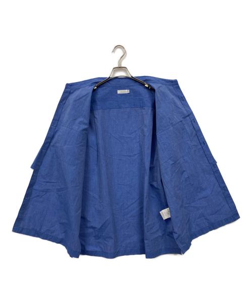 nanamica（ナナミカ）nanamica (ナナミカ) END ON END S/S SHIRT ブルー サイズ:Lの古着・服飾アイテム
