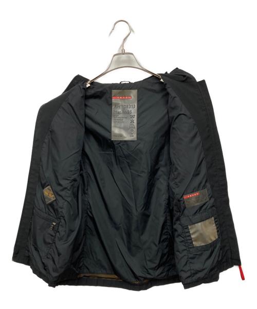 PRADA SPORTS（プラダスポーツ）PRADA SPORTS (プラダスポーツ) フーデッドジャケット ブラック サイズ:40の古着・服飾アイテム