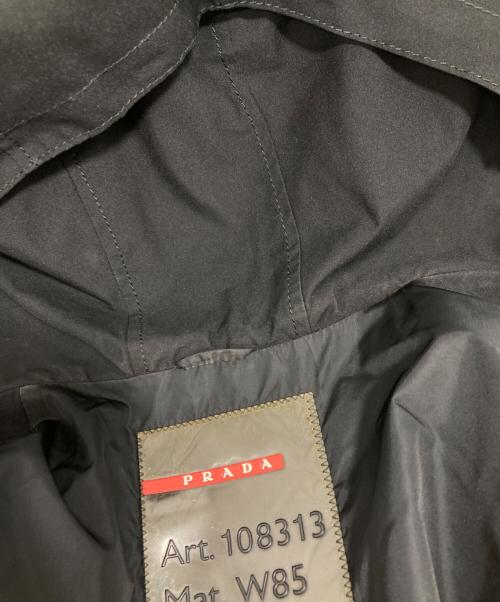PRADA SPORTS（プラダスポーツ）PRADA SPORTS (プラダスポーツ) フーデッドジャケット ブラック サイズ:40の古着・服飾アイテム