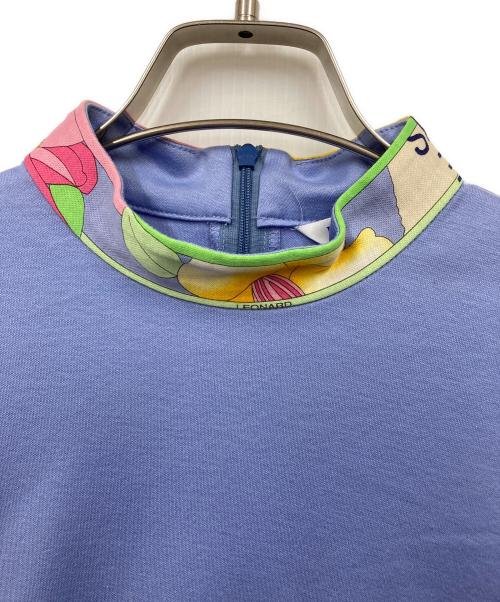 LEONARD SPORT（レオナール スポーツ）LEONARD SPORT (レオナール スポーツ) カットソー パープル サイズ:Lの古着・服飾アイテム