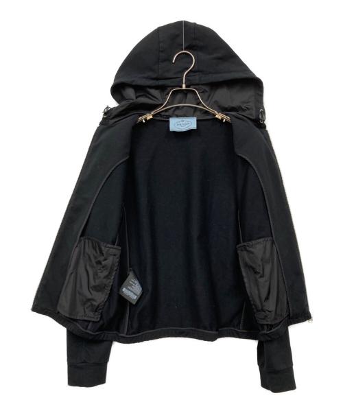 PRADA（プラダ）PRADA (プラダ) パーカー ブラック サイズ:Mの古着・服飾アイテム