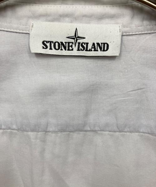 STONE ISLAND（ストーンアイランド）STONE ISLAND (ストーンアイランド) 長袖シャツ スカイブルー サイズ:Sの古着・服飾アイテム
