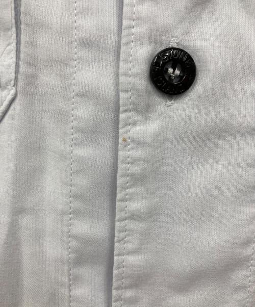 STONE ISLAND（ストーンアイランド）STONE ISLAND (ストーンアイランド) 長袖シャツ スカイブルー サイズ:Sの古着・服飾アイテム