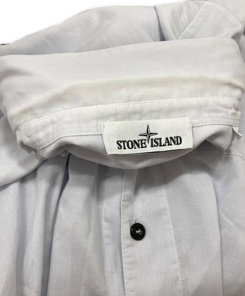 STONE ISLAND（ストーンアイランド）STONE ISLAND (ストーンアイランド) 長袖シャツ スカイブルー サイズ:Sの古着・服飾アイテム