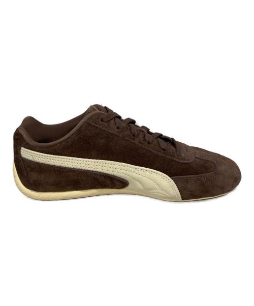 PUMA（プーマ）PUMA (プーマ) BEAUTY&YOUTH (ビューティーアンドユース) スニーカー ブラウン サイズ:24の古着・服飾アイテム