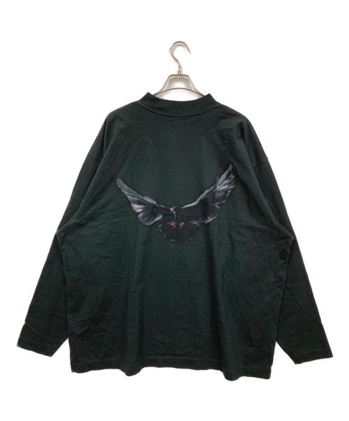 yeezy gap（イージーギャップ）yeezy gap (イージーギャップ) Dove Longsleeve Tee ブラック サイズ:XLの古着・服飾アイテム