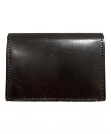 GANZO ブラック 名刺入れ(新品未使用品) 中古・古着通販】GANZO (ガンゾ) 名刺入れ ブラック｜ブランド・古着