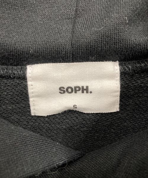SOPH.（ソフ）SOPH. (ソフ) Louise Bourgeois HOODIE S ブラック サイズ:Sの古着・服飾アイテム