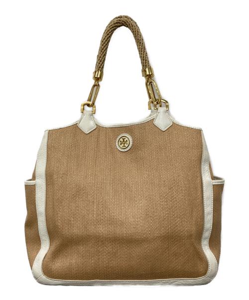 TORY BURCH（トリーバーチ）TORY BURCH (トリーバーチ) トートバッグ ベージュの古着・服飾アイテム