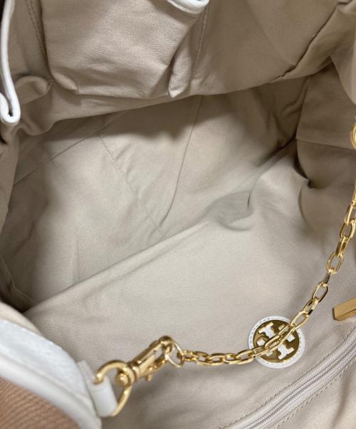 TORY BURCH（トリーバーチ）TORY BURCH (トリーバーチ) トートバッグ ベージュの古着・服飾アイテム