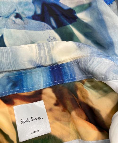 PAUL SMITH（ポールスミス）PAUL SMITH (ポールスミス) 総柄シャツ ブルー サイズ:MEDIUMの古着・服飾アイテム