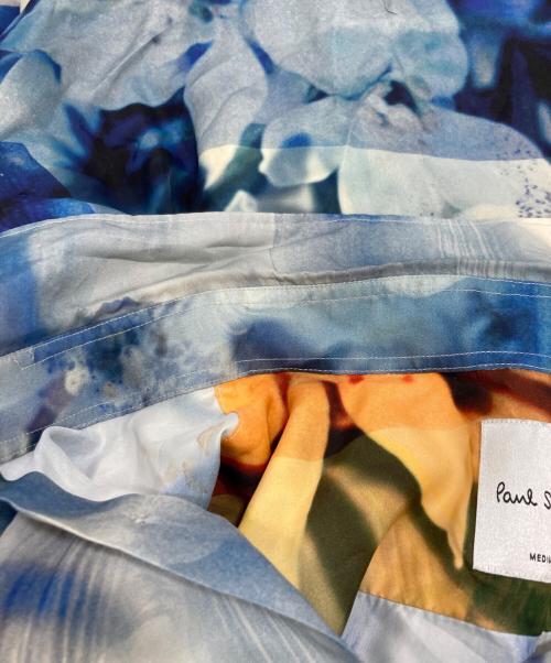 PAUL SMITH（ポールスミス）PAUL SMITH (ポールスミス) 総柄シャツ ブルー サイズ:MEDIUMの古着・服飾アイテム