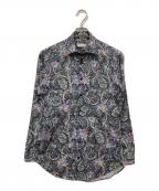 ETROエトロ）の古着「シャツ」｜ネイビー