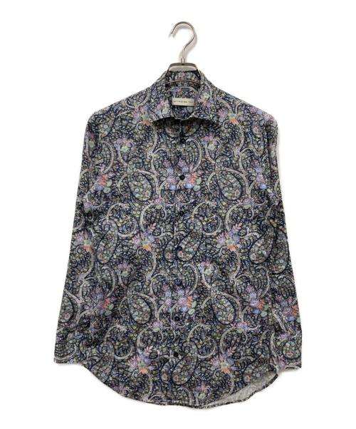 ETRO（エトロ）ETRO (エトロ) シャツ ネイビー サイズ:表記無しの古着・服飾アイテム