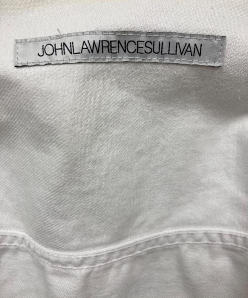 JOHN LAWRENCE SULLIVAN（ジョン ローレンス サリバン）JOHN LAWRENCE SULLIVAN (ジョン ローレンス サリバン) WASHED DENIM SIDE ZIP JACKET ネイビー サイズ:46の古着・服飾アイテム