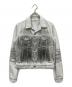 JOHN LAWRENCE SULLIVAN（ジョン ローレンス サリバン）の古着「WASHED DENIM SIDE ZIP JACKET」｜ネイビー