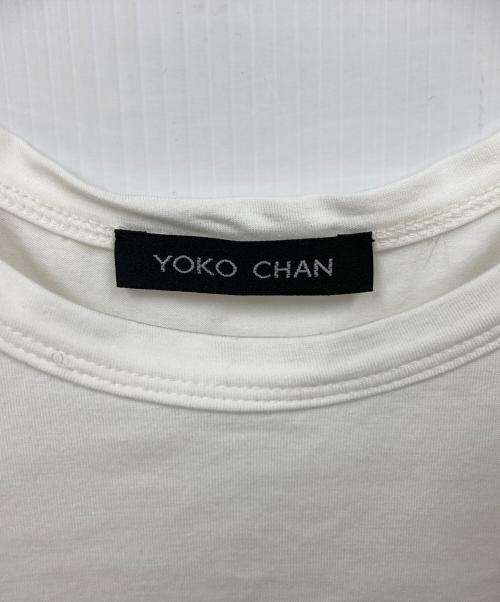 YOKO CHAN（ヨーコチャン）YOKO CHAN (ヨーコチャン) 半袖ブラウス ホワイト サイズ:36の古着・服飾アイテム